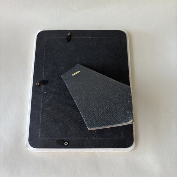 Ceramic Floral Tabletop Picture Frame- VTG - Picture 7 of 9